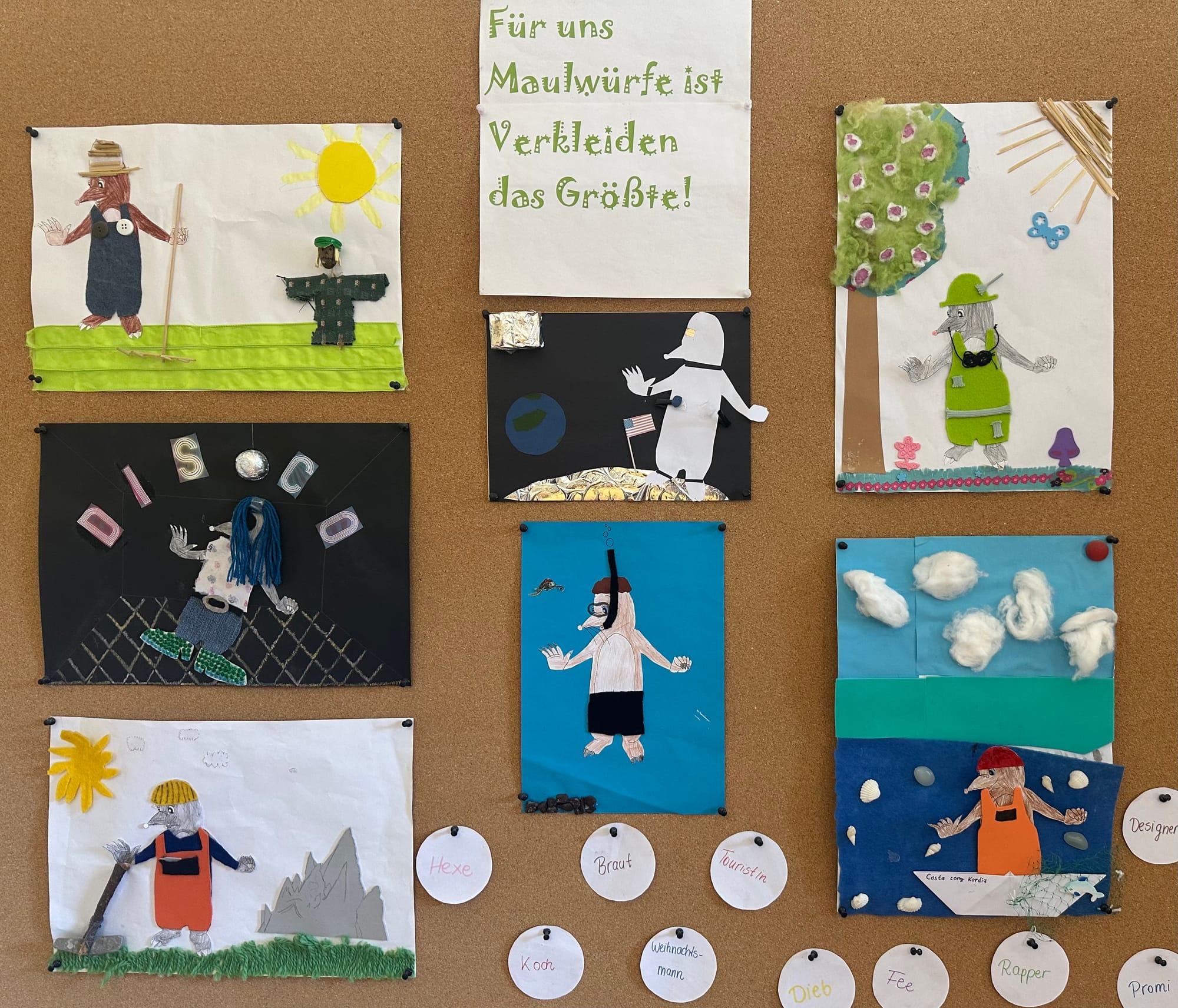 Maulwurf-Projekt der 4. Klassen